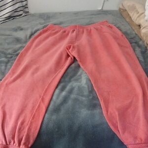 PINK Victoria's Secret Coral Womens Sweats